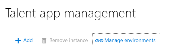 lcs add new environment