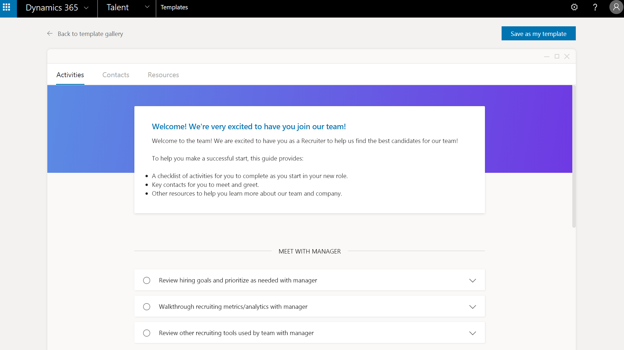 Template from gallery