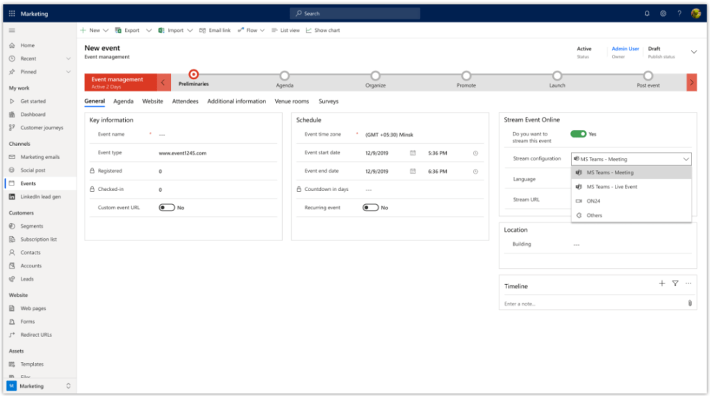 Use Microsoft Teams as your webinar providor